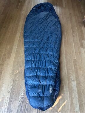 Mountain Hardwear Hibachi 45 Sleeping Bag (600-fill) 45f/7c GOOSE DOWN EXCELLENT